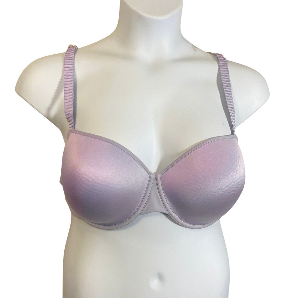 ThirdLove 24/7 Classic T-Shirt Bra Muted Lavender Lilac Memory Foam Cups Sz 42C